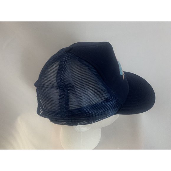 Kenda America’s Best Trucker Hat Cap Snapback One Size Blue Mesh Back Foam - Picture 2 of 4